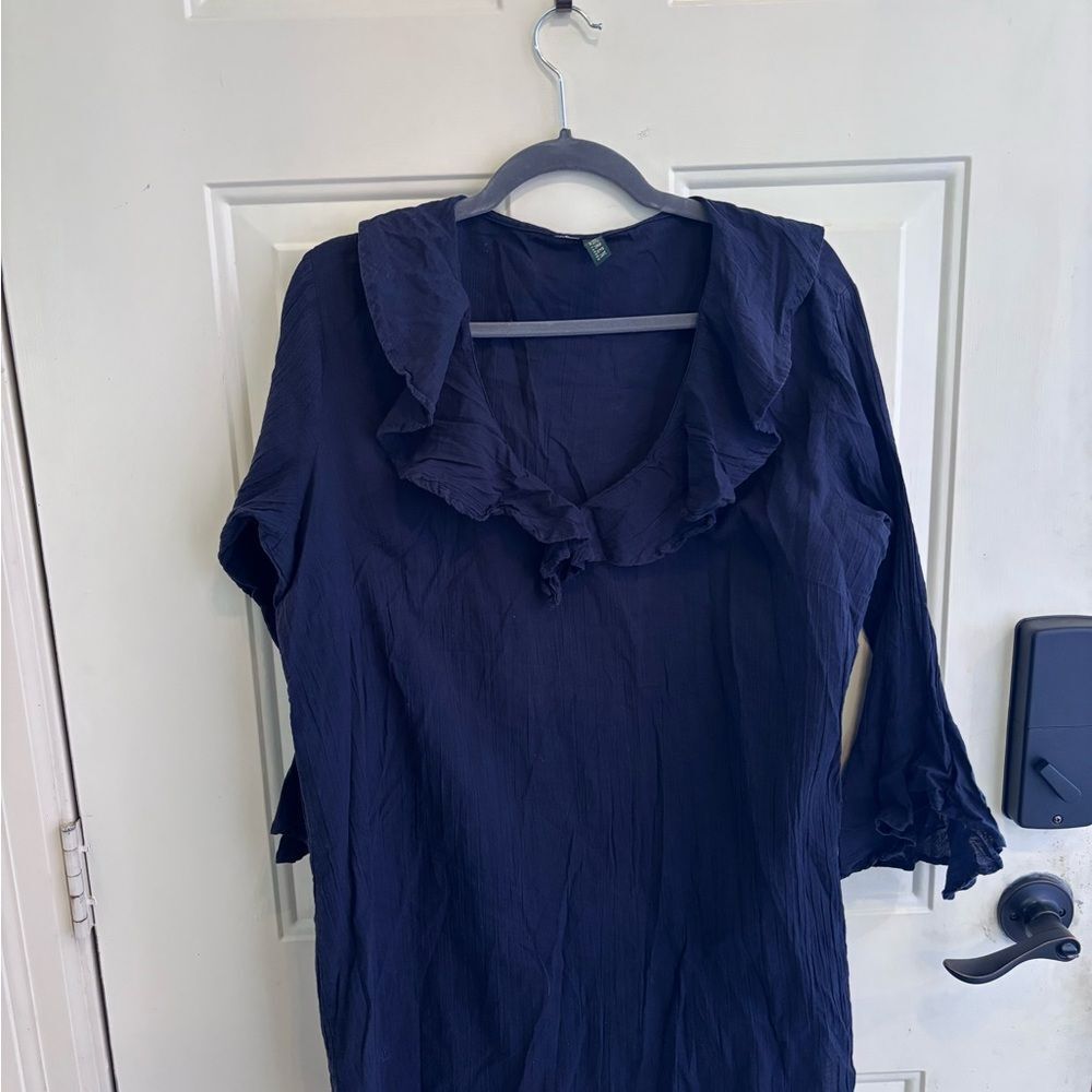 Ralph Lauren Navy Blue Dress - Picture 4 of 5